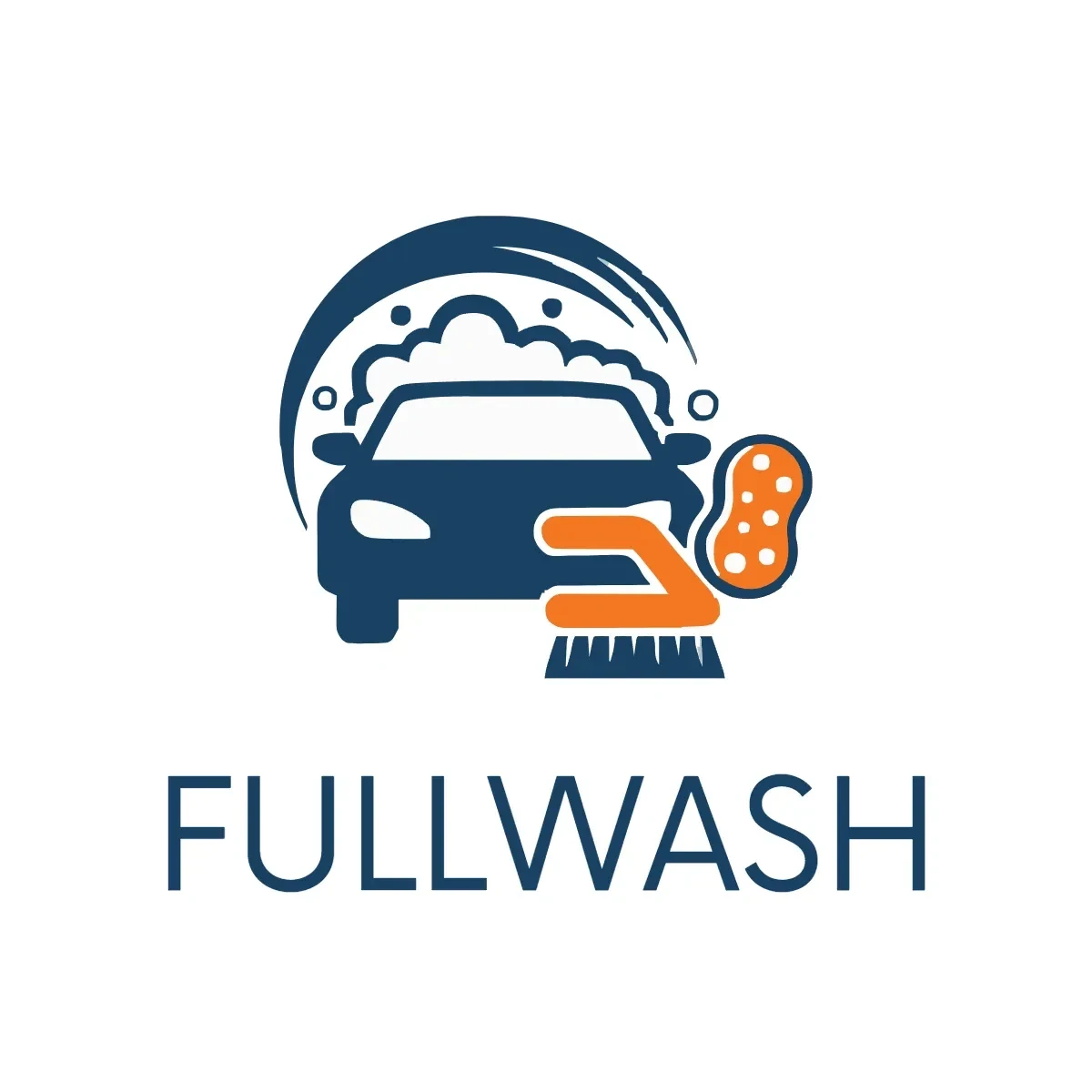 Free Full Service Car Wash Logo Template