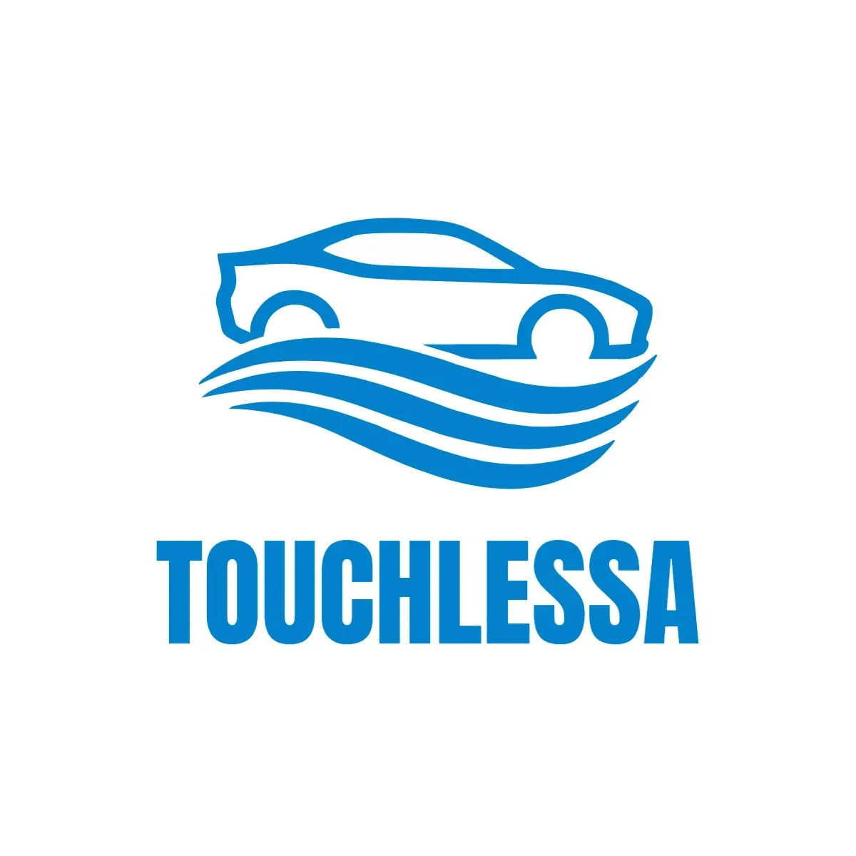Free Touchless Car Wash Logo Template