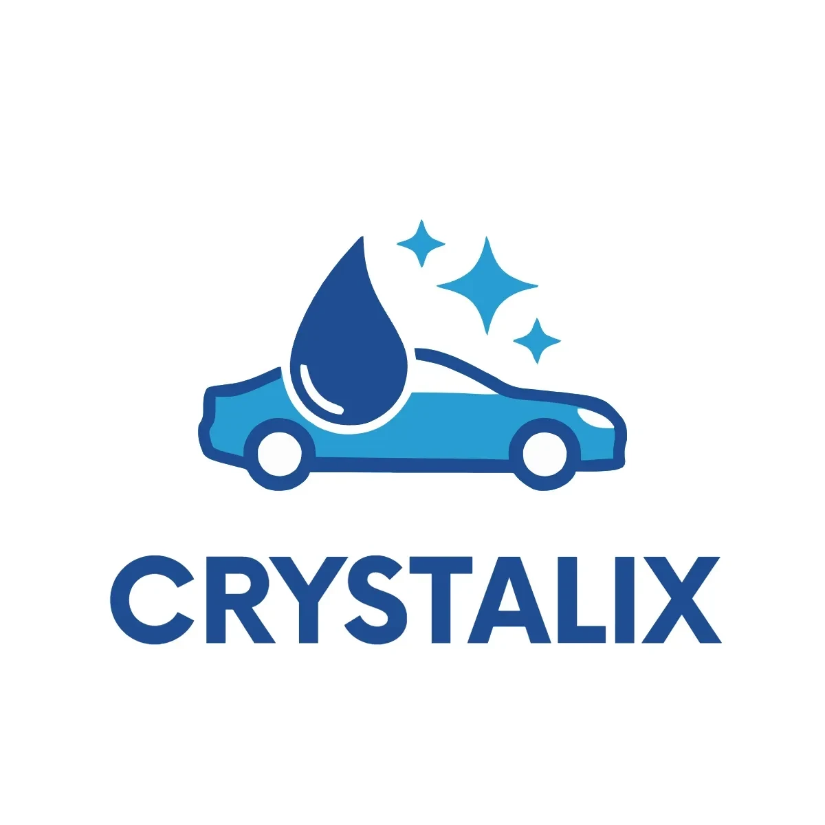 Free Crystal Clean Car Wash Logo Template to Edit Online