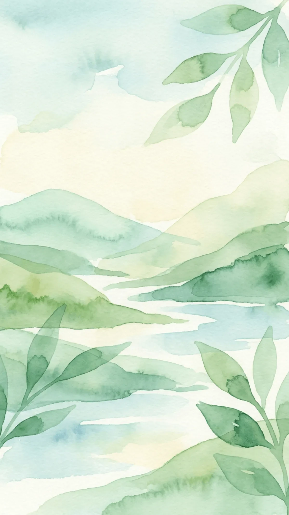 Free Calm Watercolor Background Template to Edit Online