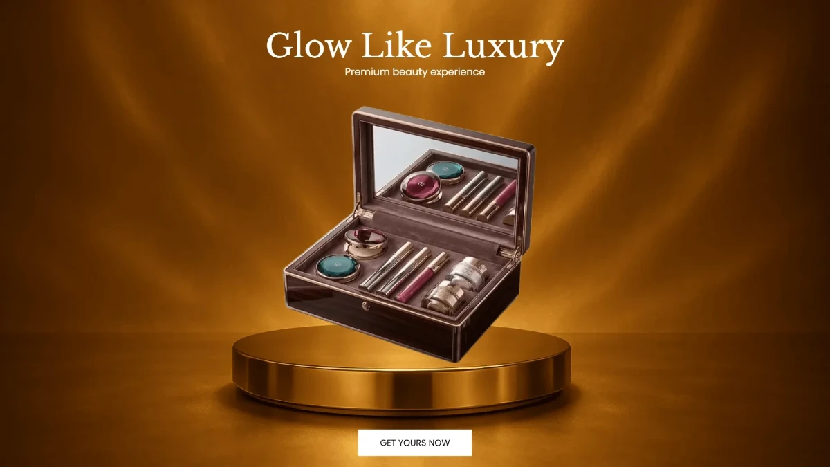 Free Luxury Glow Background Template to Edit Online