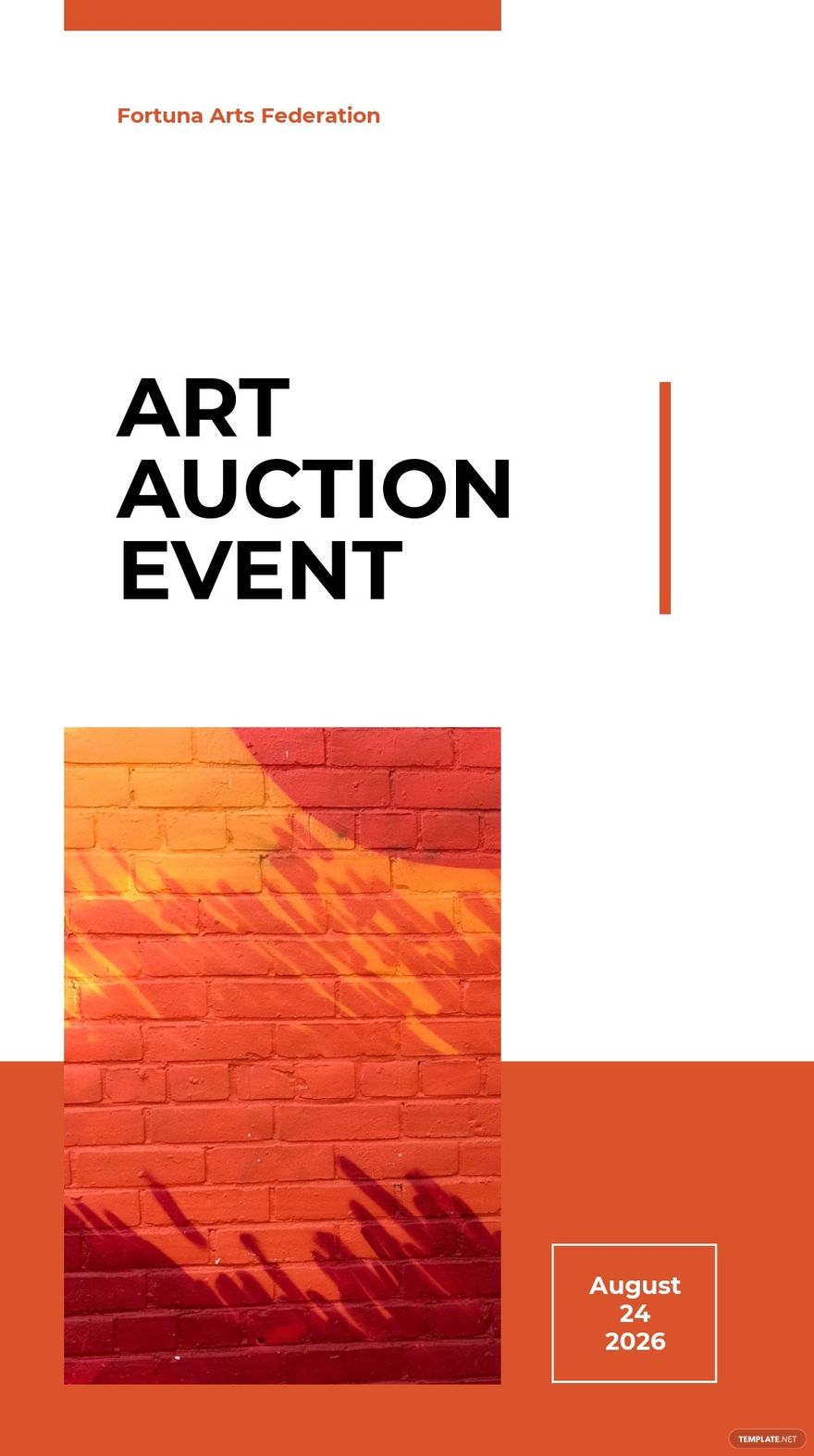 Charity Art Auction Instagram Story Template