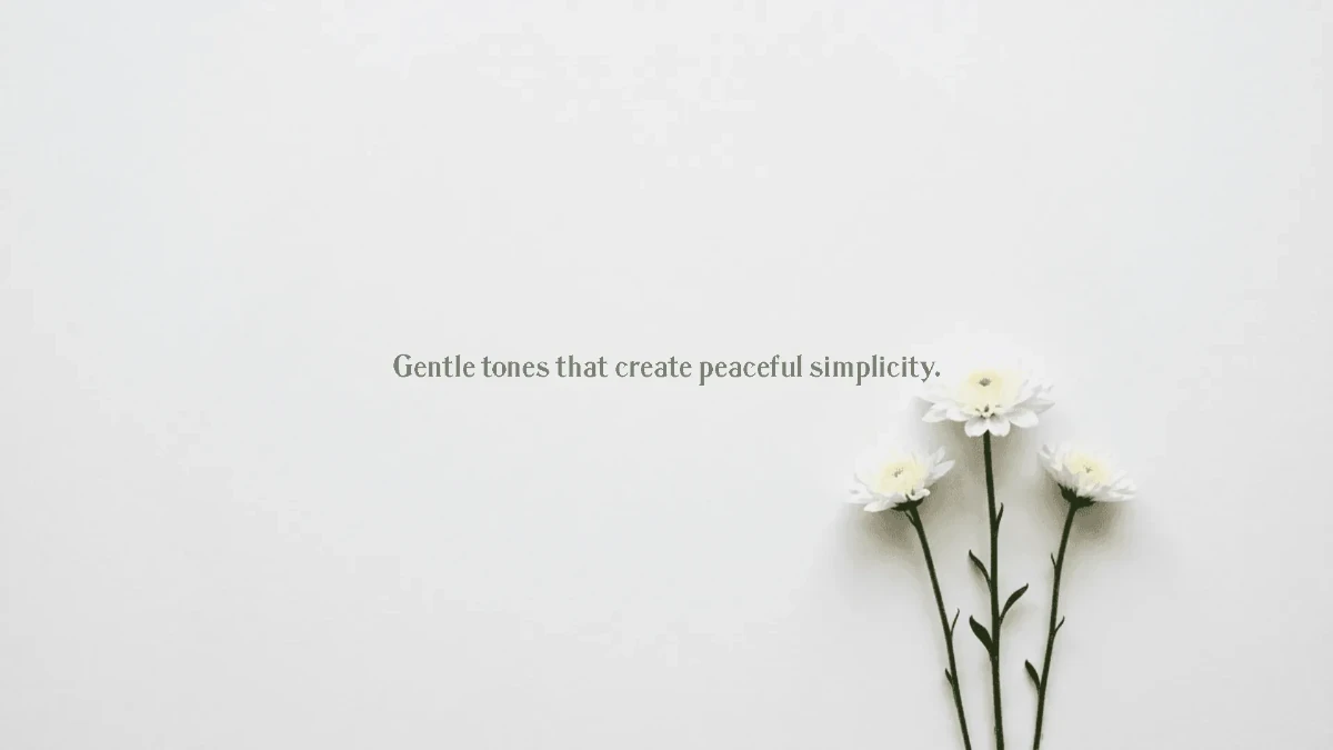 Free Calm White Background Template to Edit Online