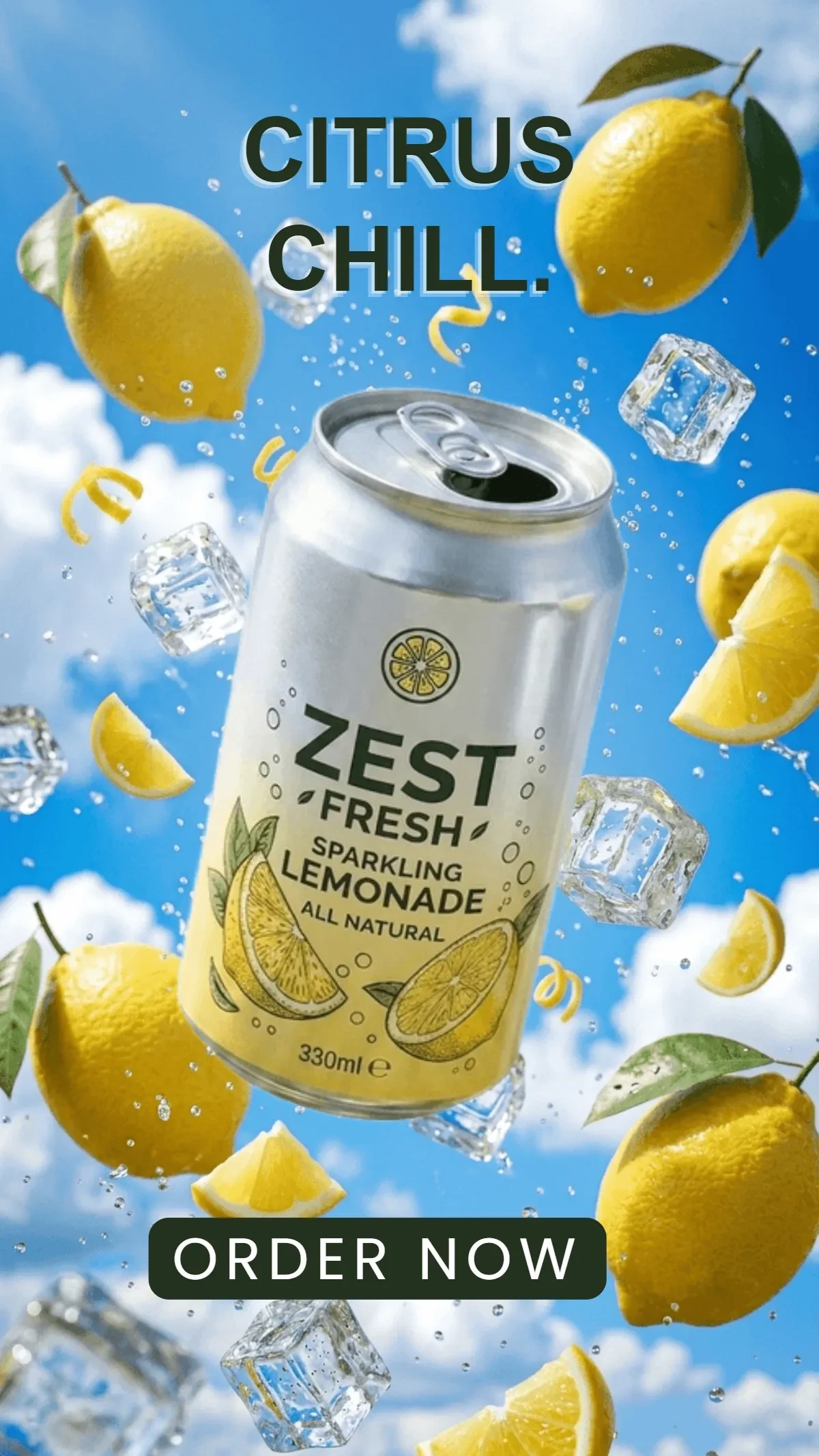 Free Refreshing Lemonade Scene Background Template to Edit Online