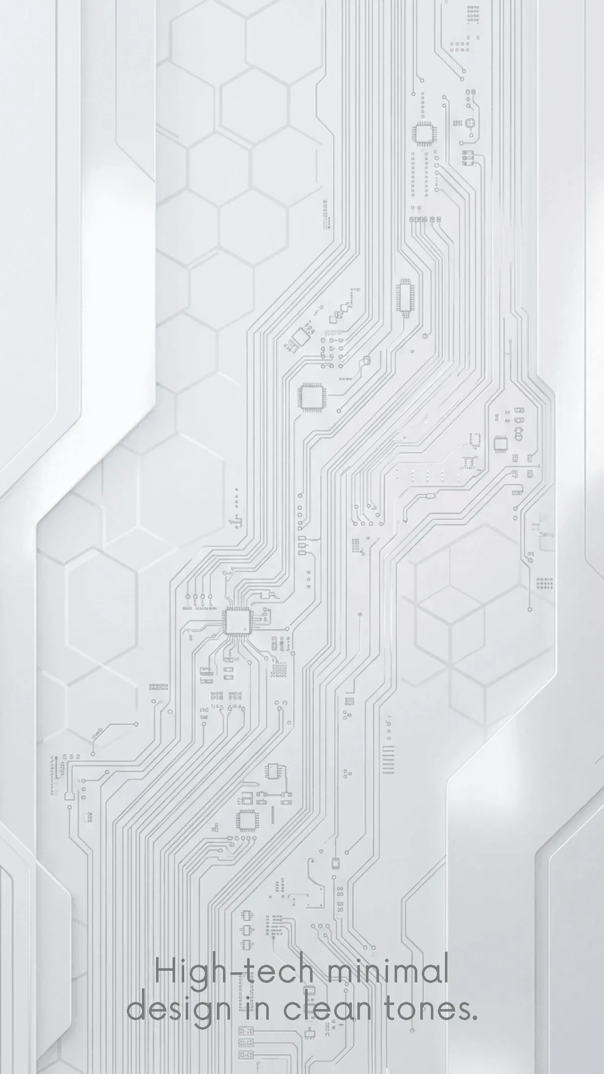Free Futuristic White Background Template to Edit Online