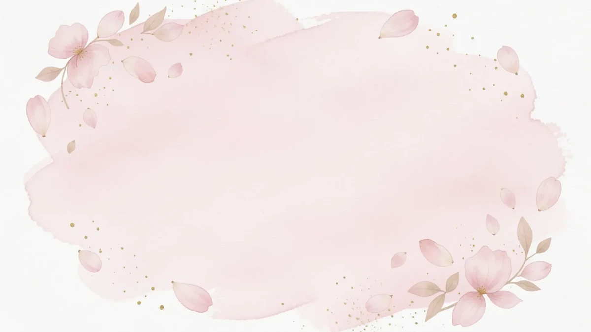 Free Pink Blush Watercolor Background Template to Edit Online