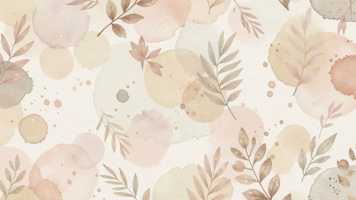 Free Earth Tone Watercolor Background Template to Edit Online