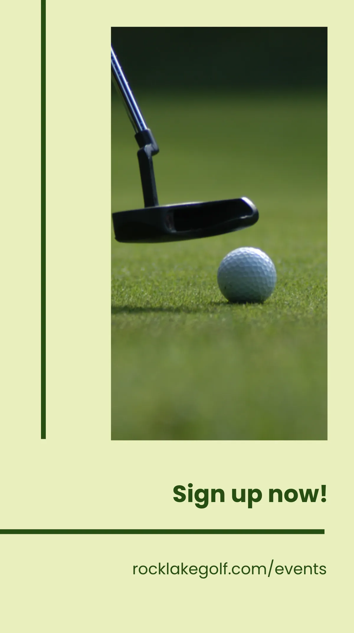 Free Charity Golf Tournament Instagram Story Template to Edit Online