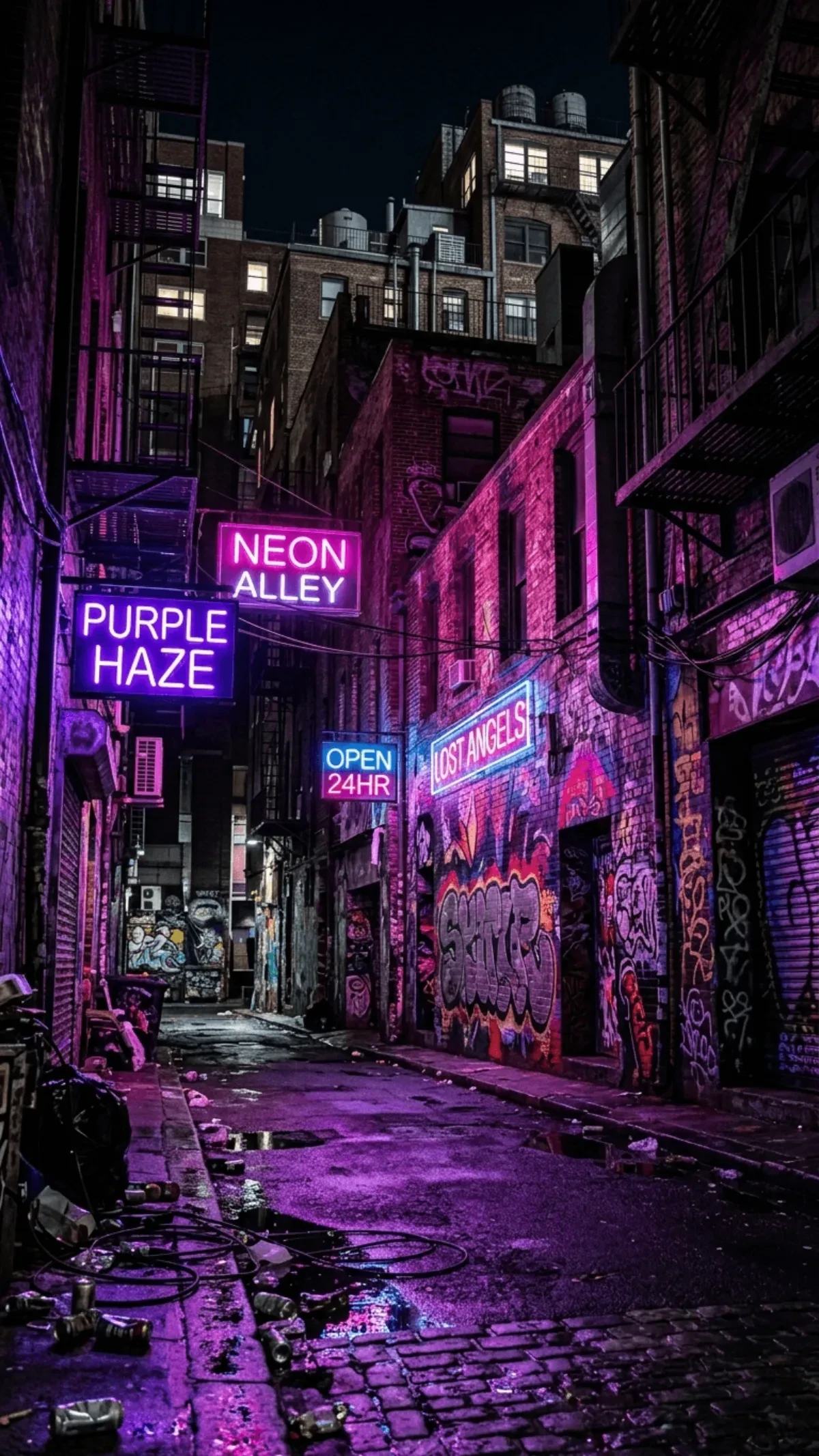 Free Urban TikTok Background Template to Edit Online