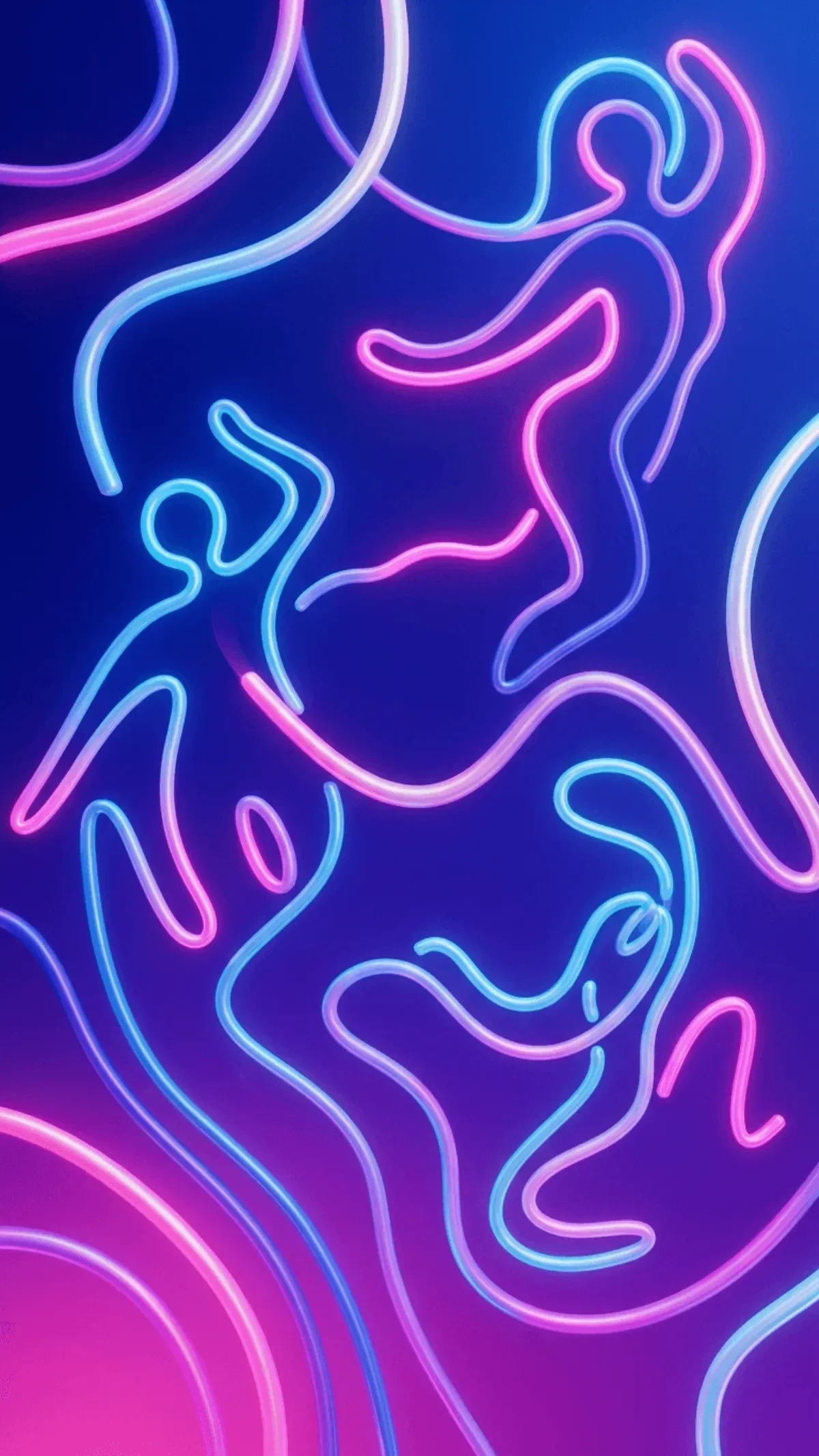 Free Neon TikTok Background Template to Edit Online
