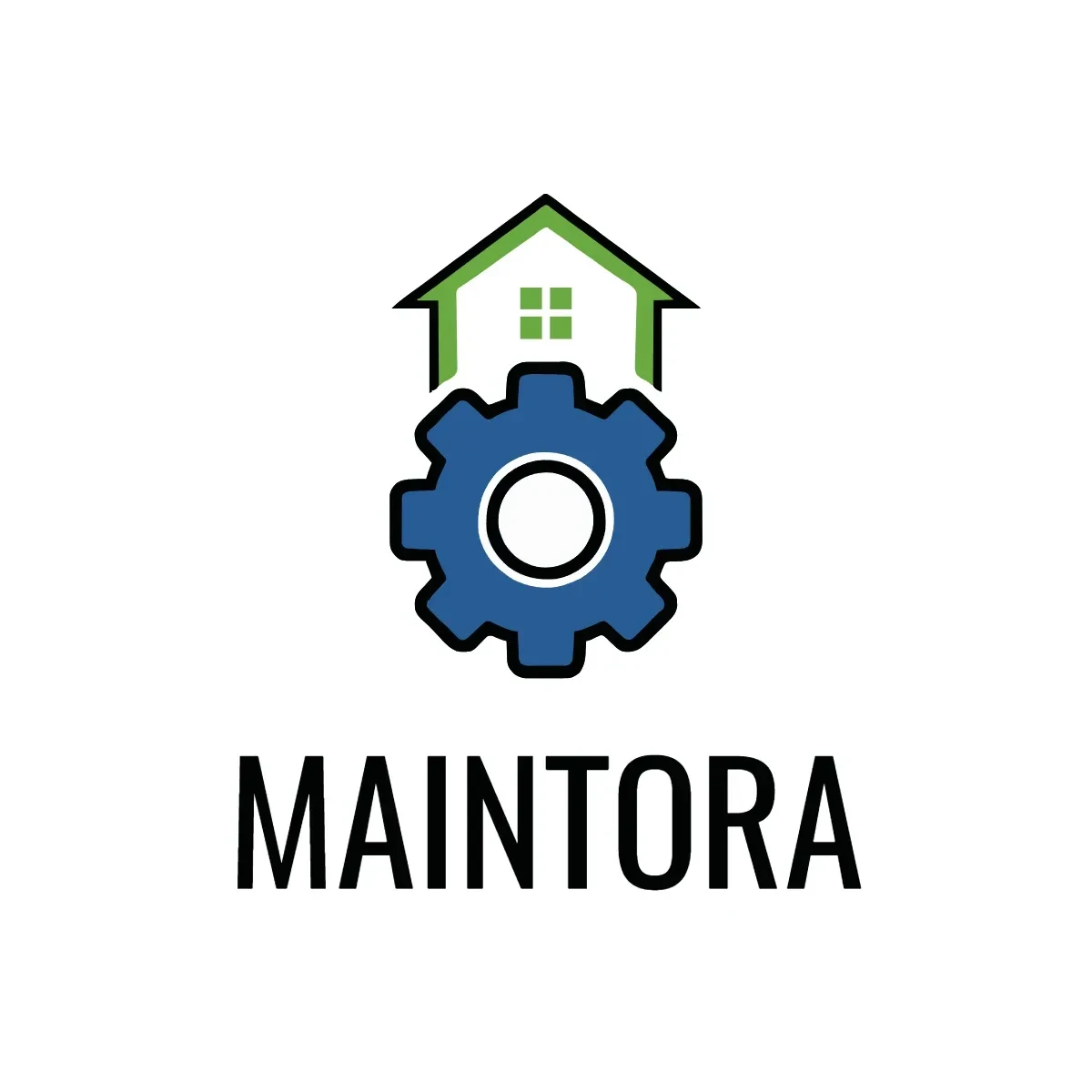 Free Home Maintenance Logo Template