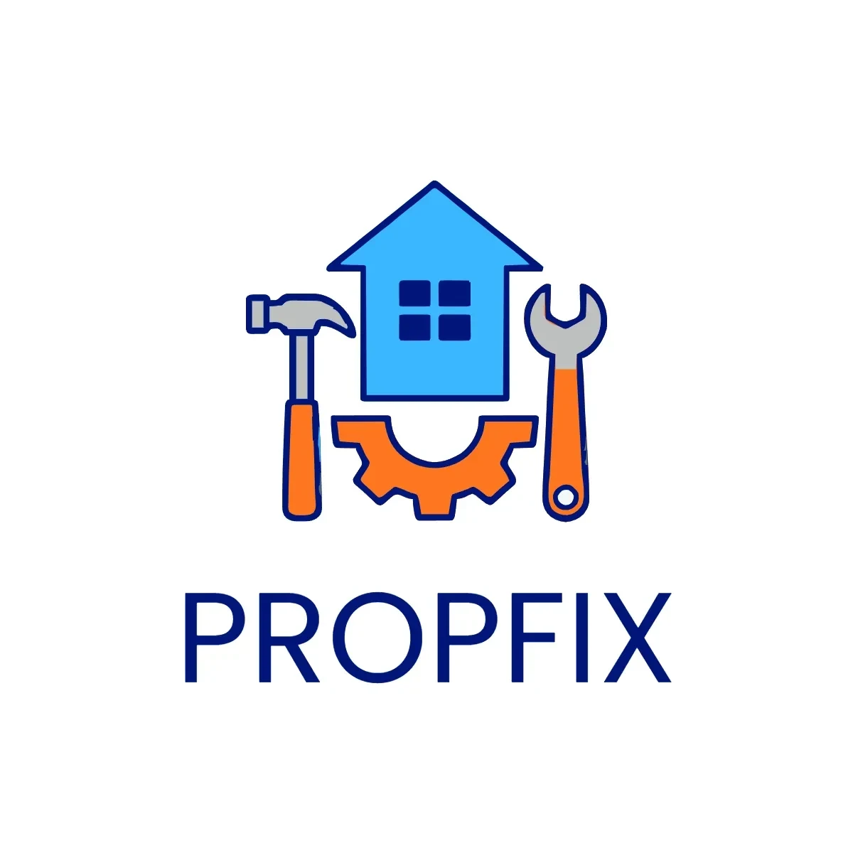 Free Property Maintenance Logo Template