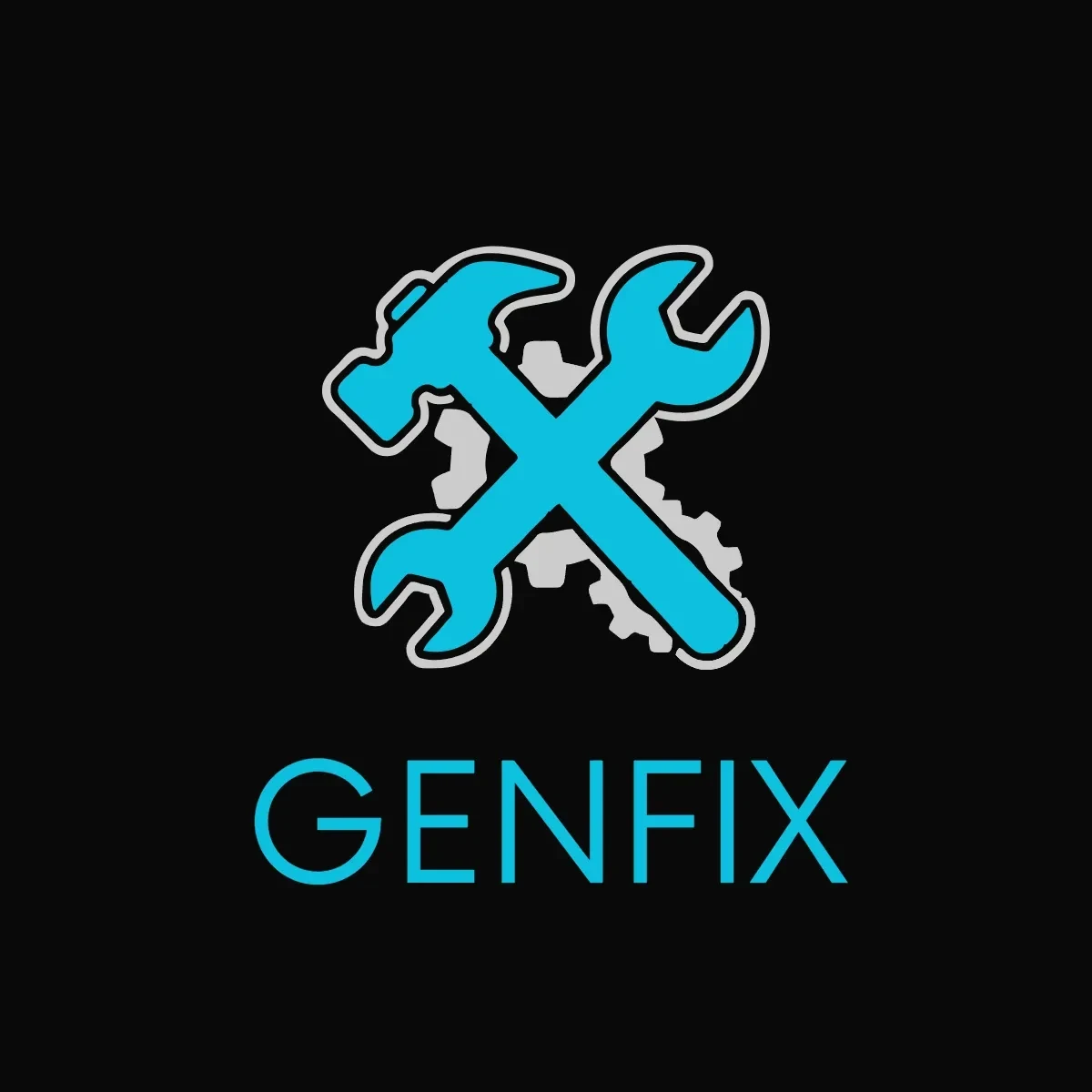 Free General Repair Logo Template