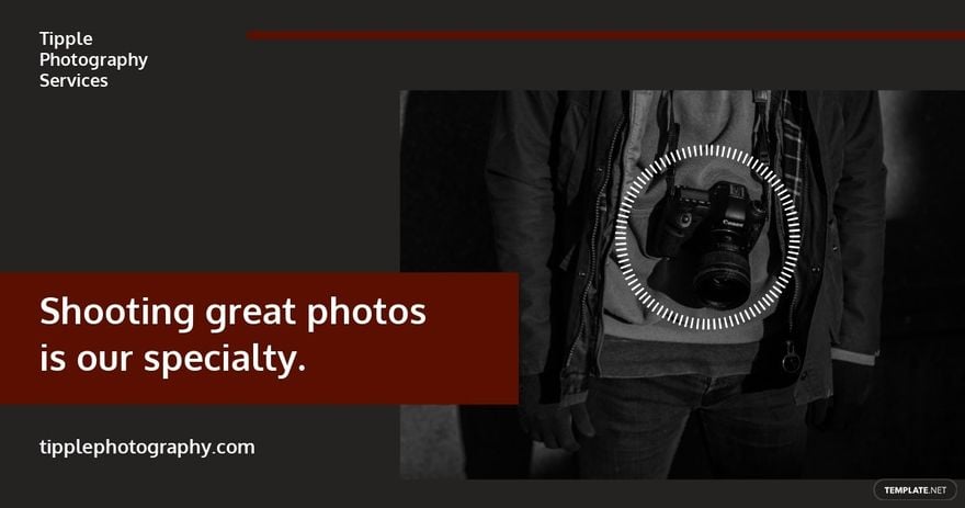 Photography Marketing Facebook Post Template