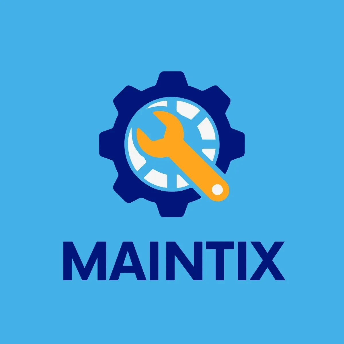 Free Maintenance Services Logo Template