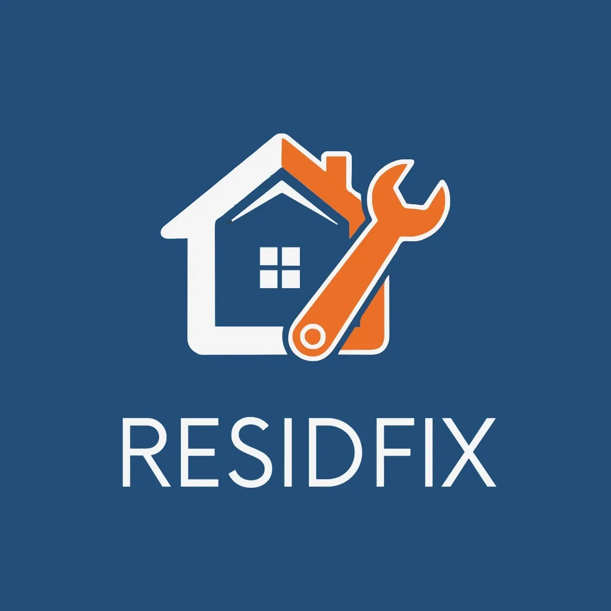Free Residential Repair Logo Template