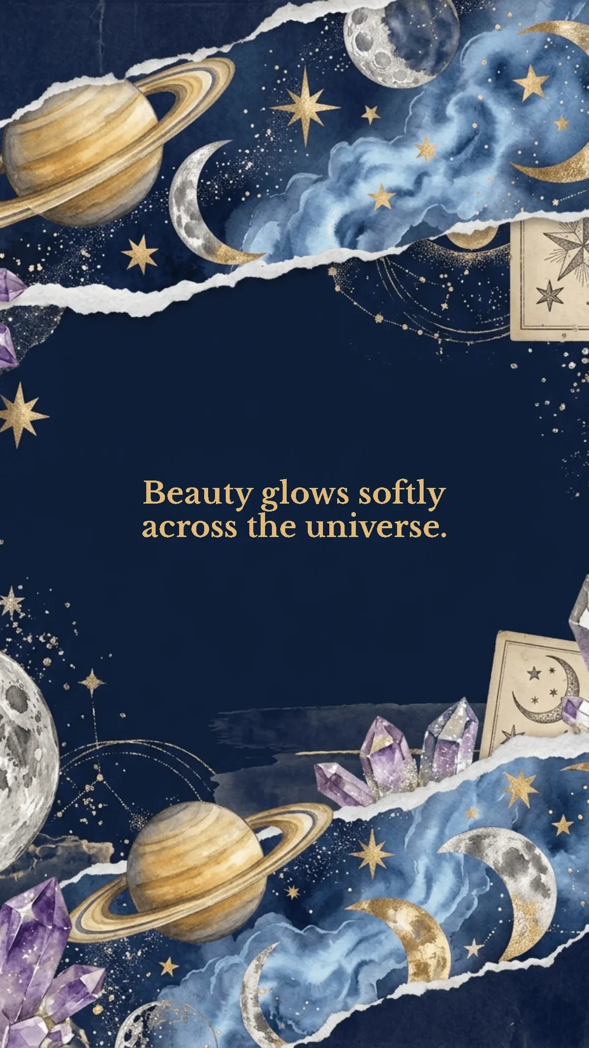 Free Aesthetic Galaxy Background Template to Edit Online