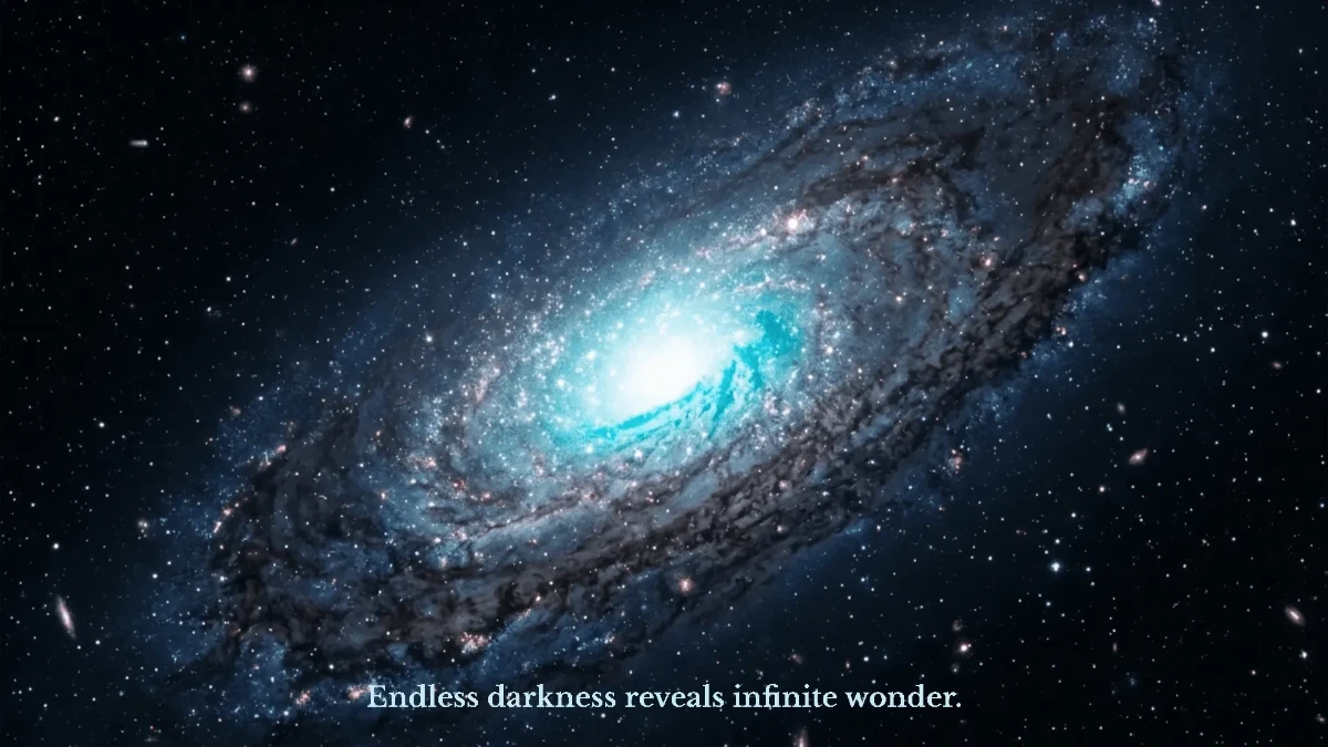 Free Deep Space Galaxy Background Template to Edit Online