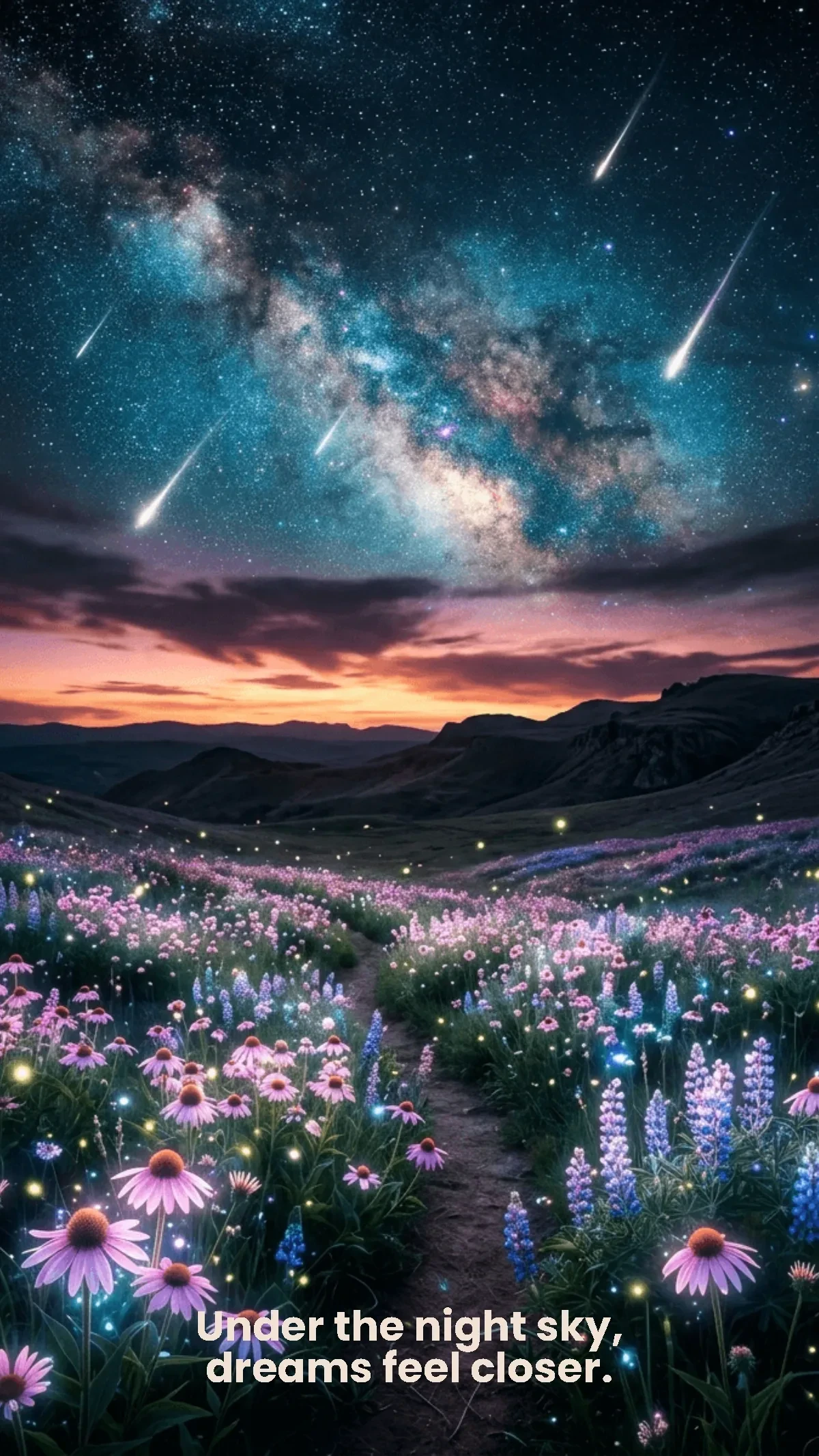 Free Night Sky Galaxy Background Template to Edit Online