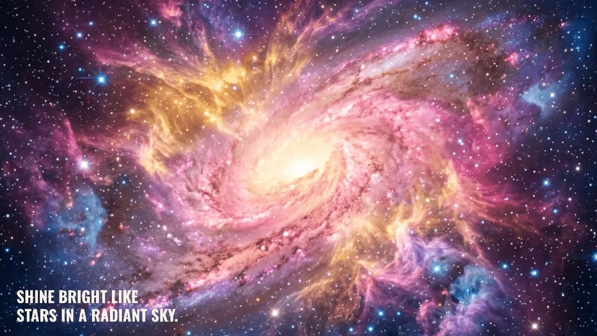 Free Glowing Galaxy Background Template to Edit Online