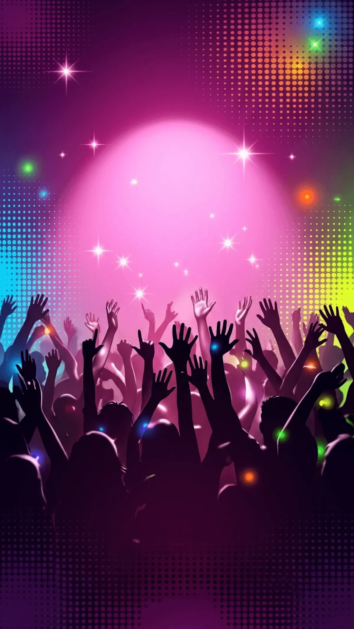Free Party TikTok Background Template to Edit Online