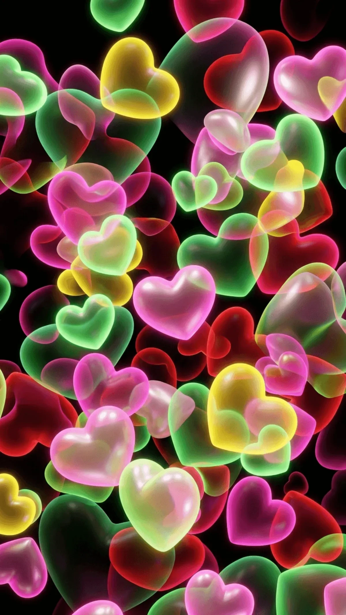 Free Bright Neon TikTok Background Template to Edit Online