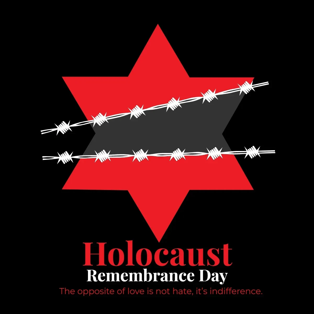 Free Holocaust Remembrance Day Design Clip Art Template to Edit Online Free Holocaust Remembrance Day Design Clip Art Template to Edit Online