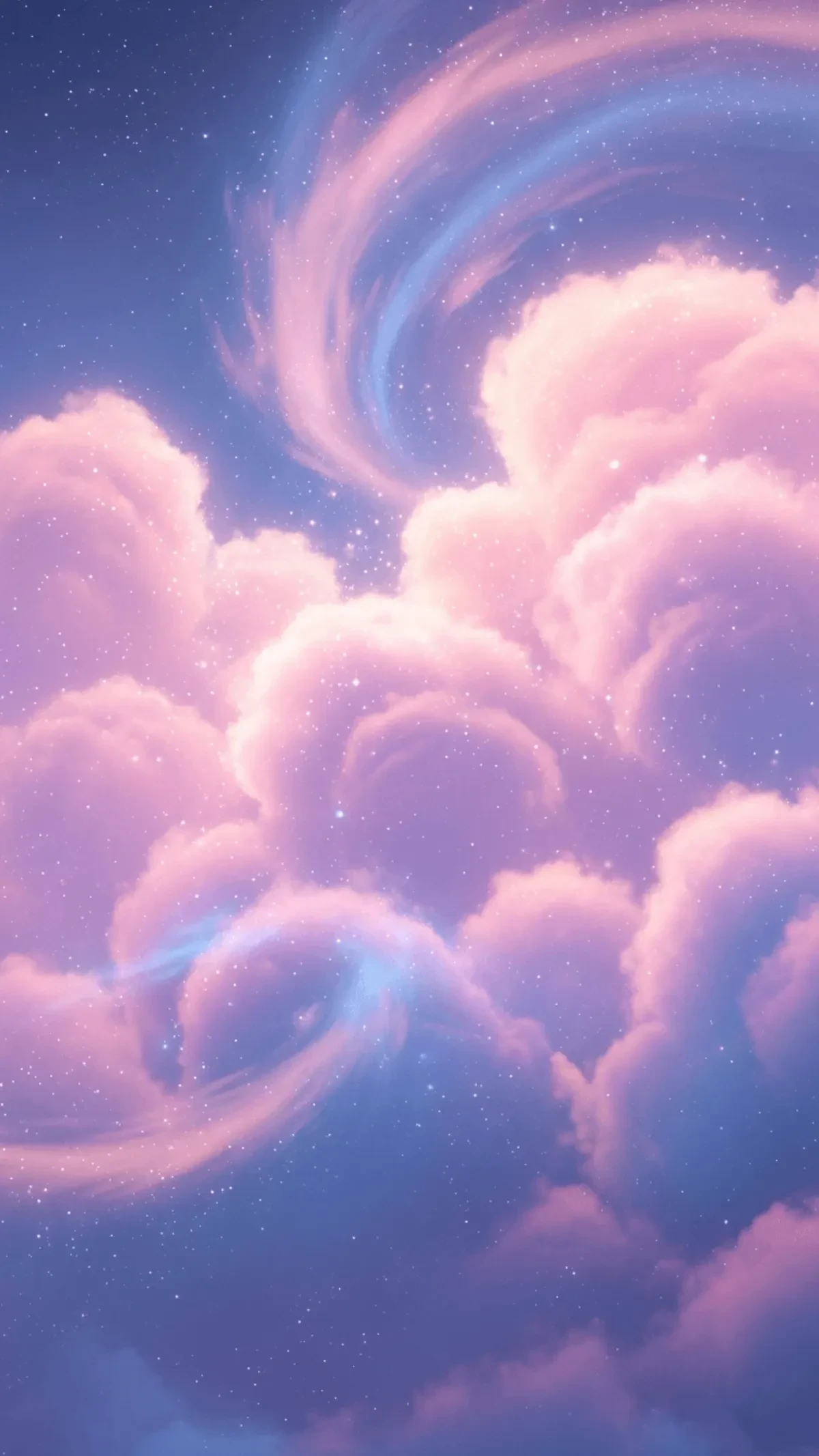 Free Space Nebula Galaxy Background Template to Edit Online