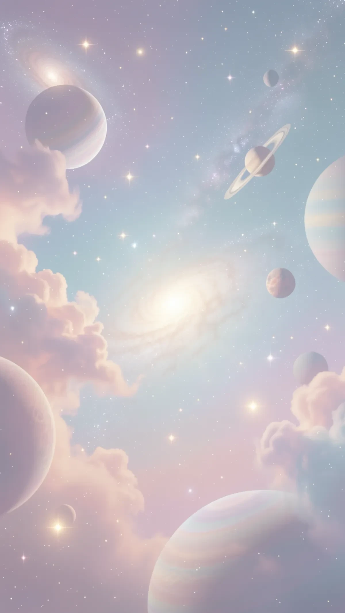 Free Outer Space Galaxy Background Template to Edit Online