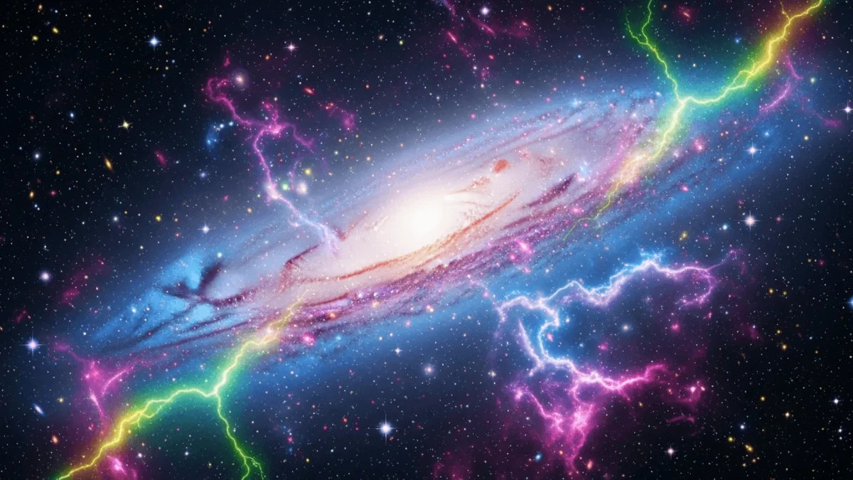 Free Electric Galaxy Background Template to Edit Online