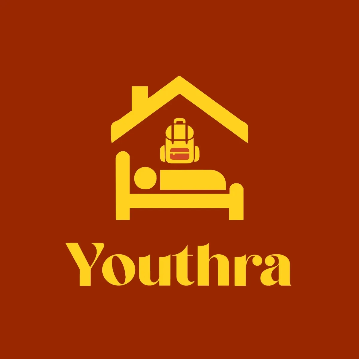 Free Youth Hostel Logo Template