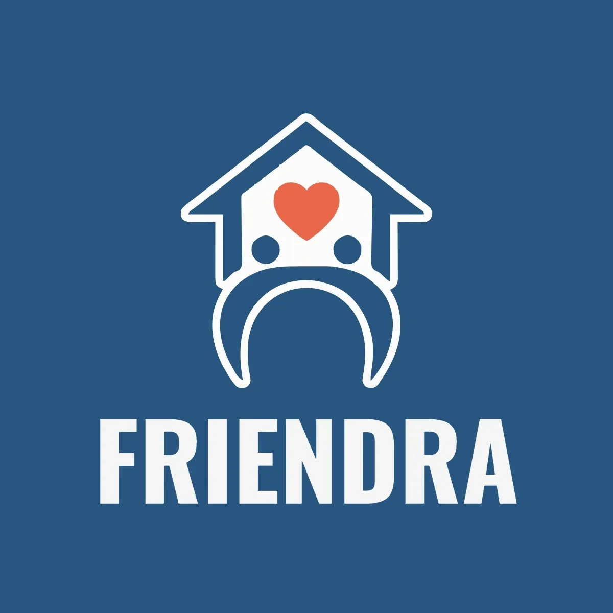 Free Friendly Hostel Logo Template to Edit Online