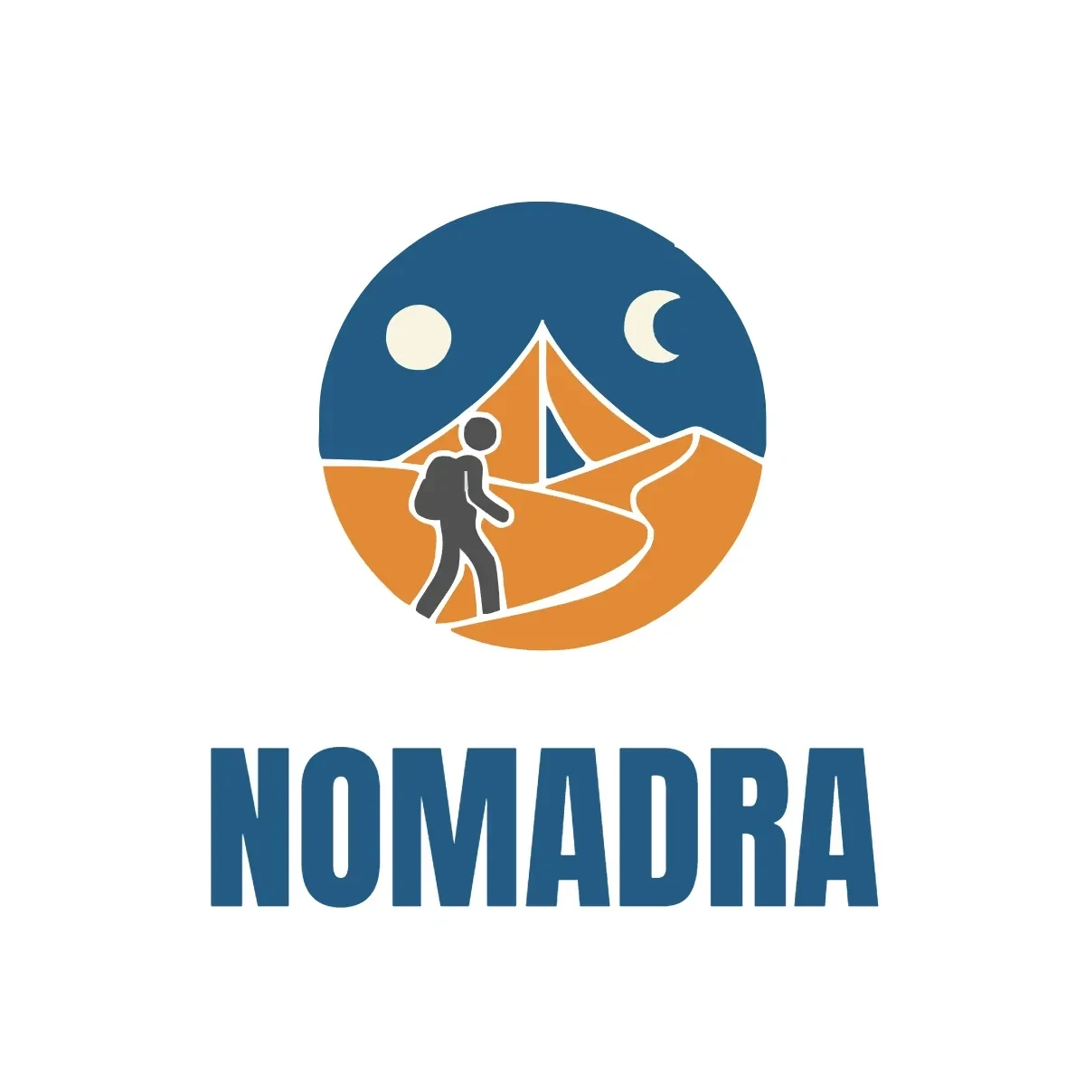 Free Nomad Hostel Logo Template to Edit Online