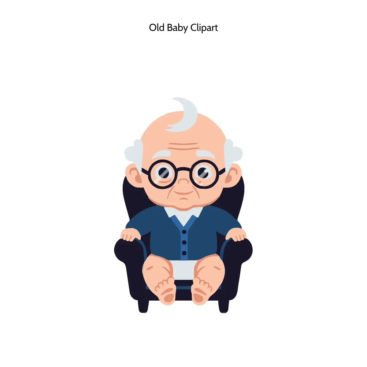 Free Old Baby Clipart Template to Edit Online