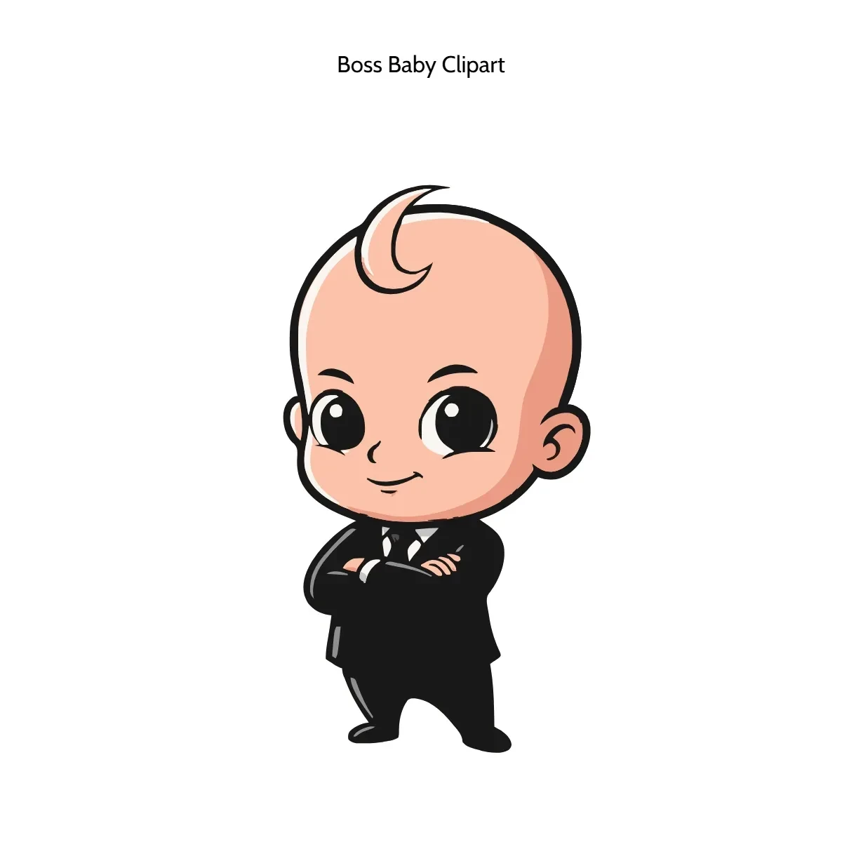 Free Boss Baby Clipart Template to Edit Online