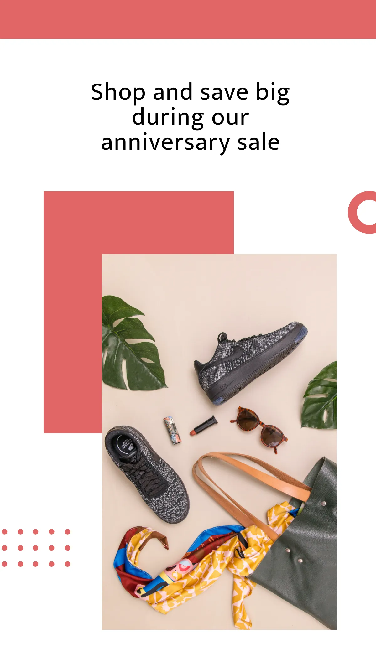 Free Anniversary Sale Instagram Story Template to Edit Online
