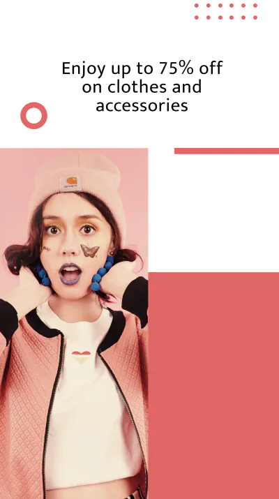 Free Anniversary Sale Instagram Story Template to Edit Online