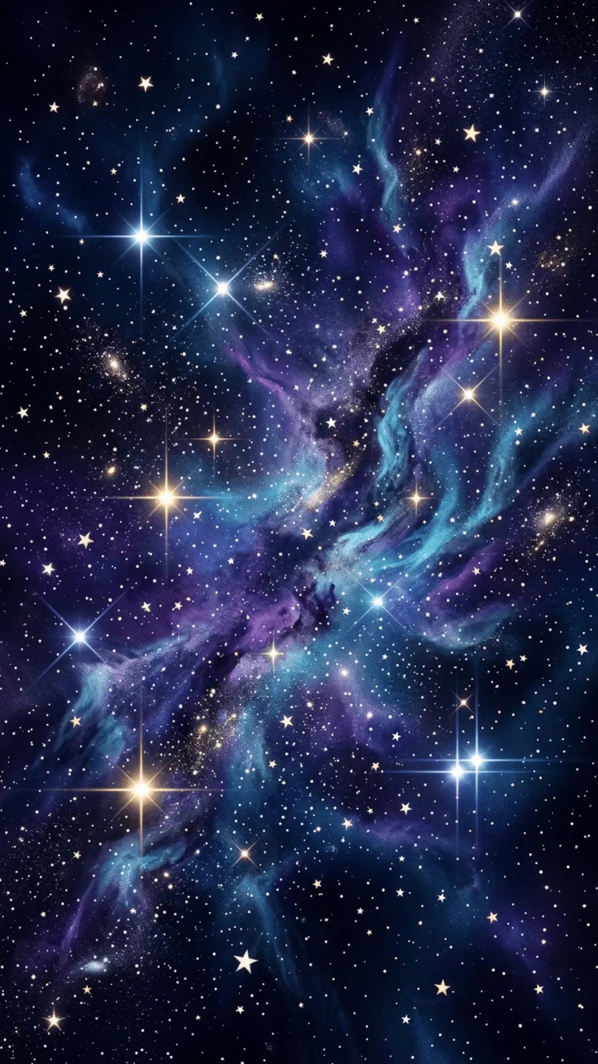 Free Stellar Galaxy Background Template to Edit Online