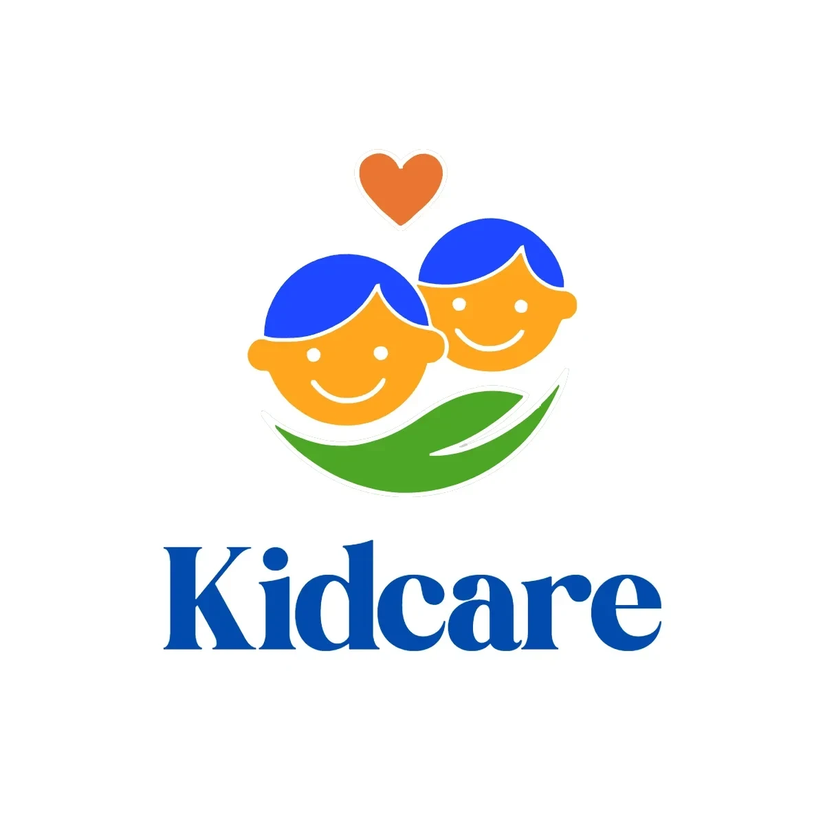 Free Kids Care Logo Template