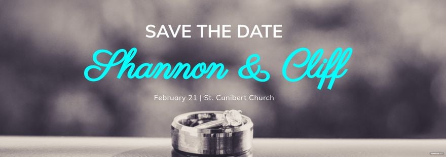Save The Date Tumblr Banner Template