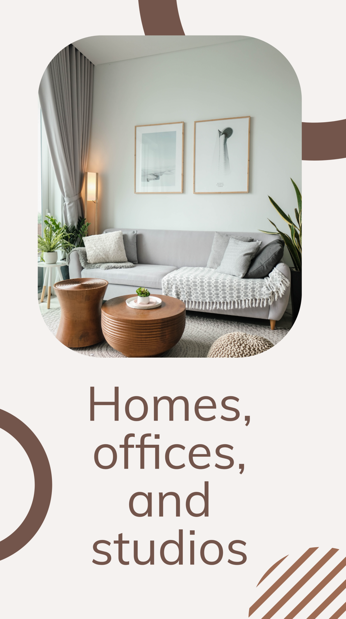 Free Interior Design Instagram Story Template to Edit Online