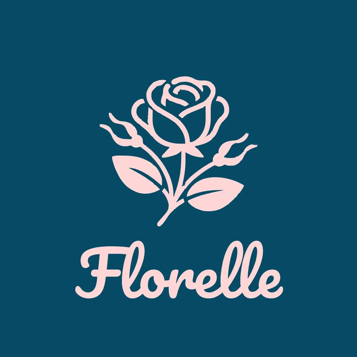 Free Floral Design Logo Template