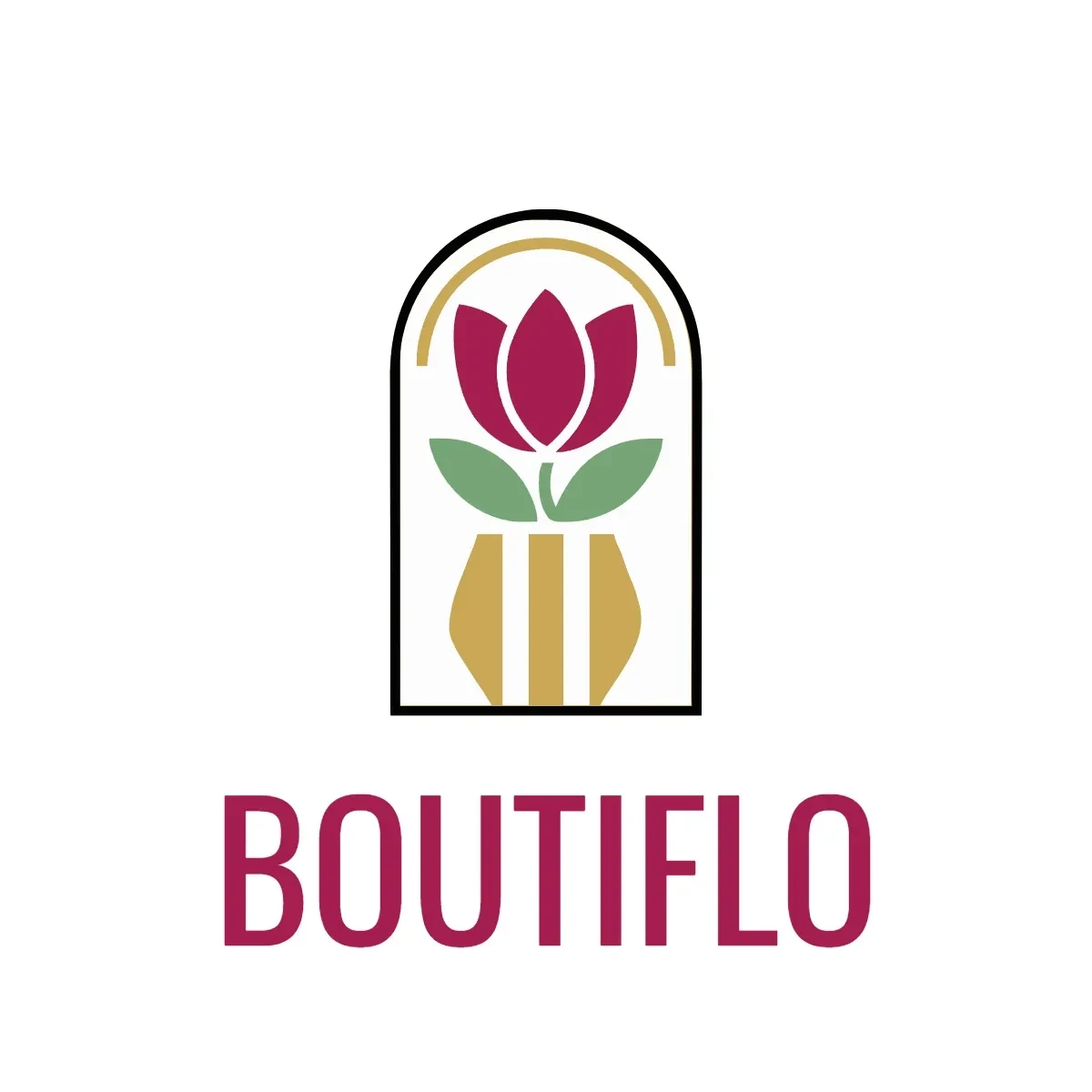 Free Flower Boutique Logo Template