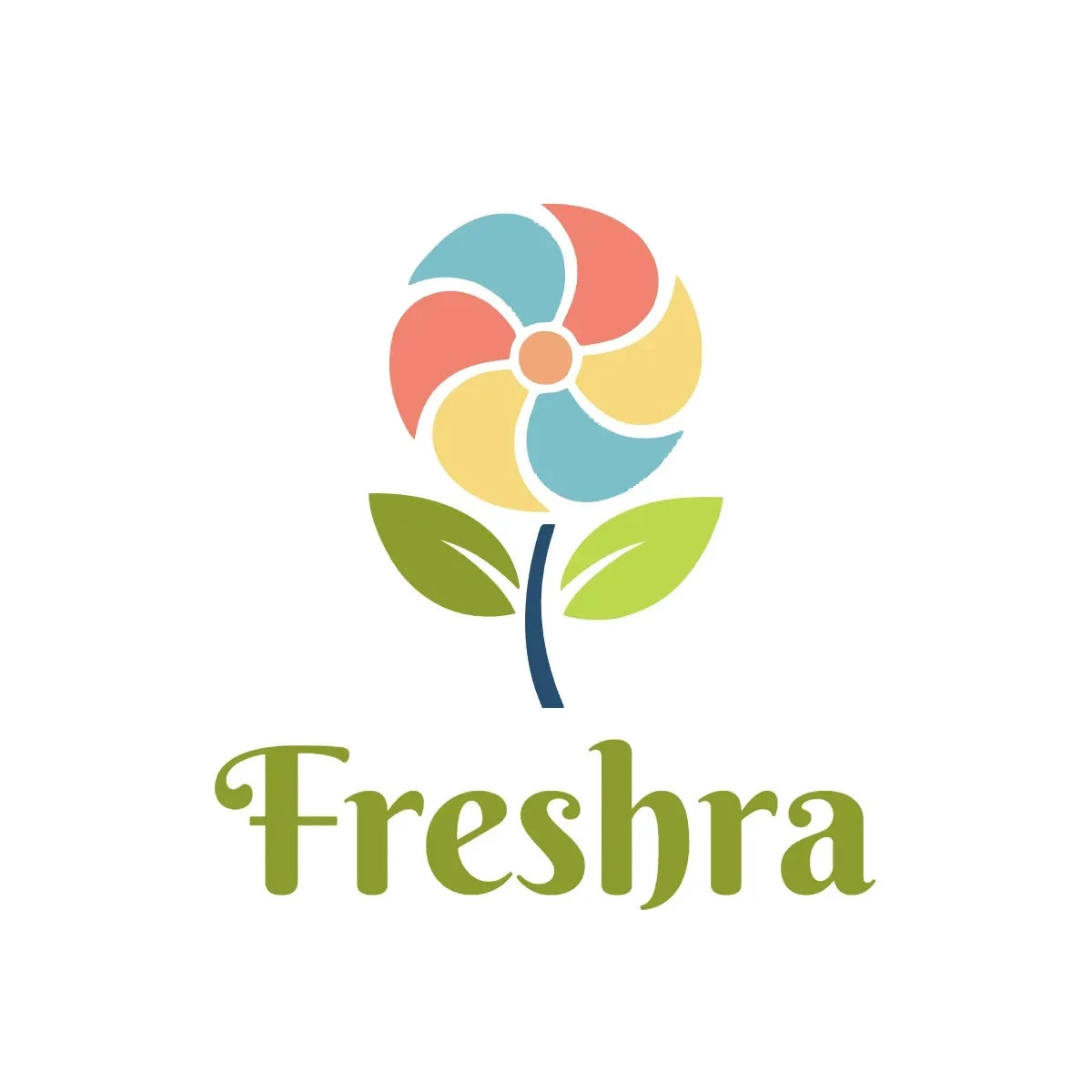 Free Fresh Flowers Logo Template
