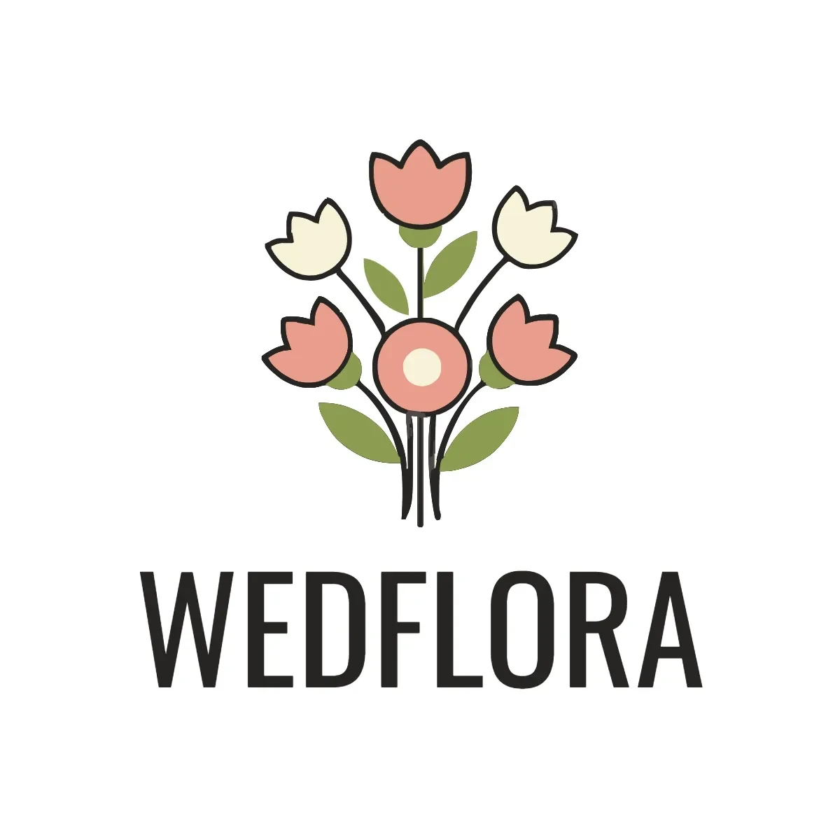 Free Wedding Florist Logo Template
