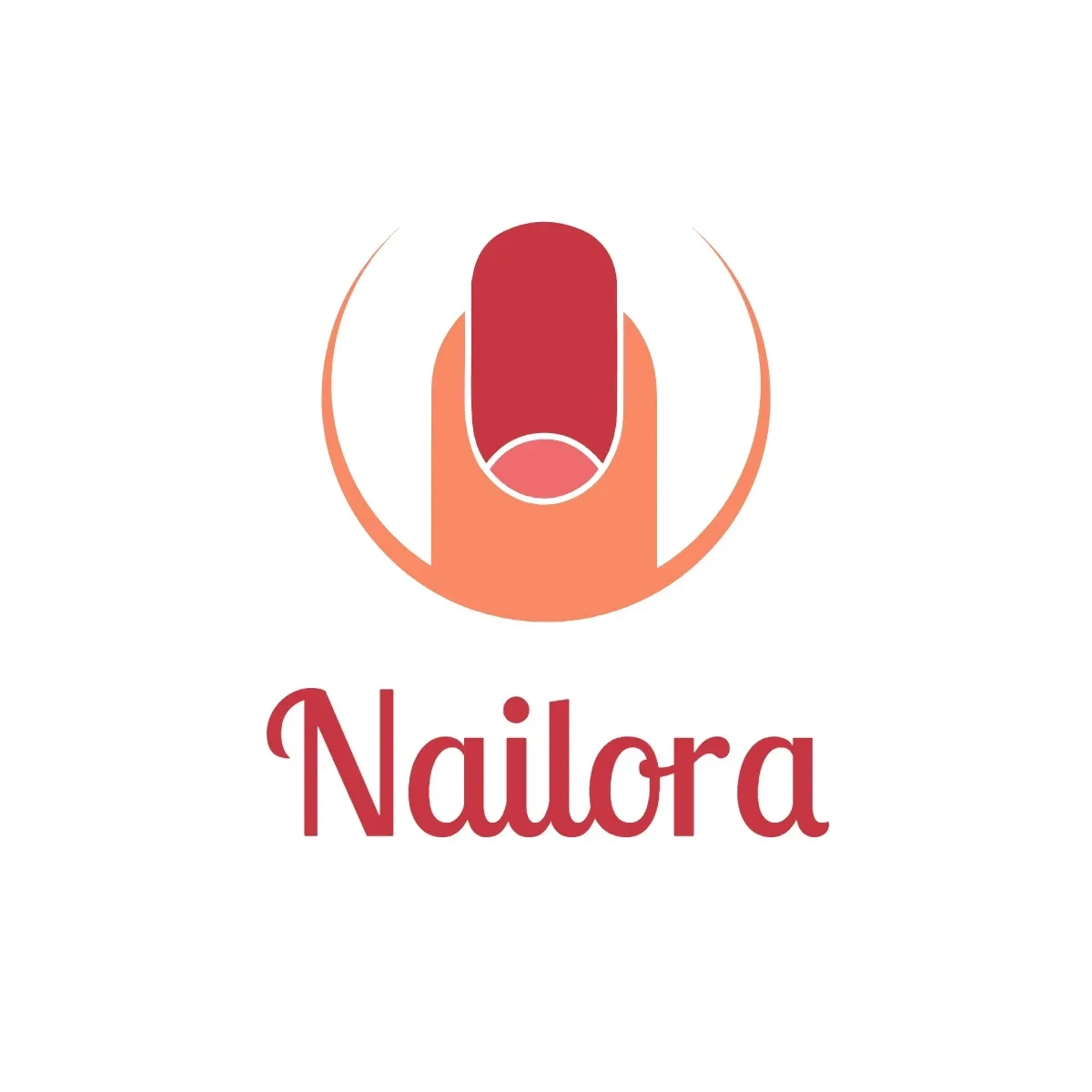 Free Nail Salon Logo Template