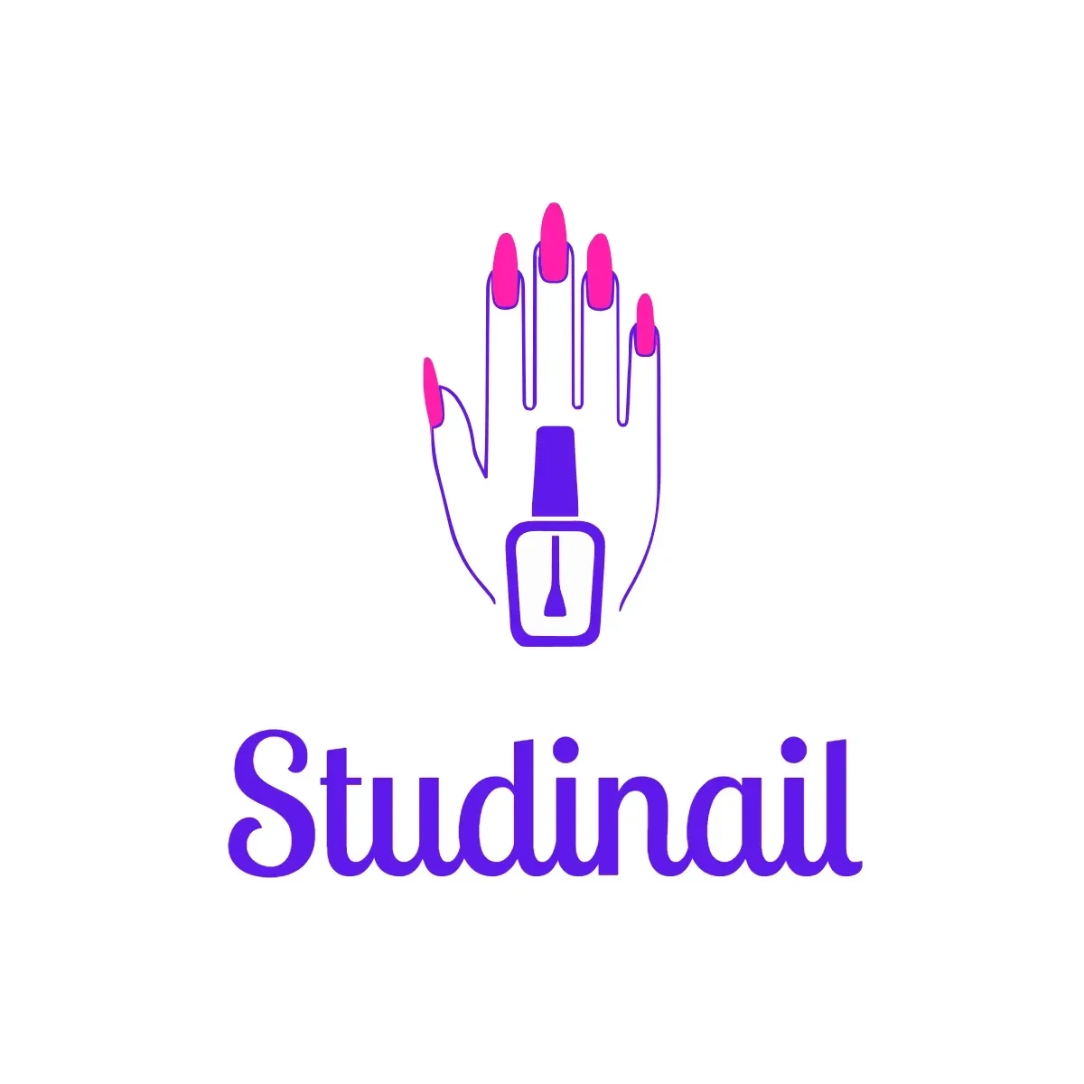 Free Nail Studio Logo Template