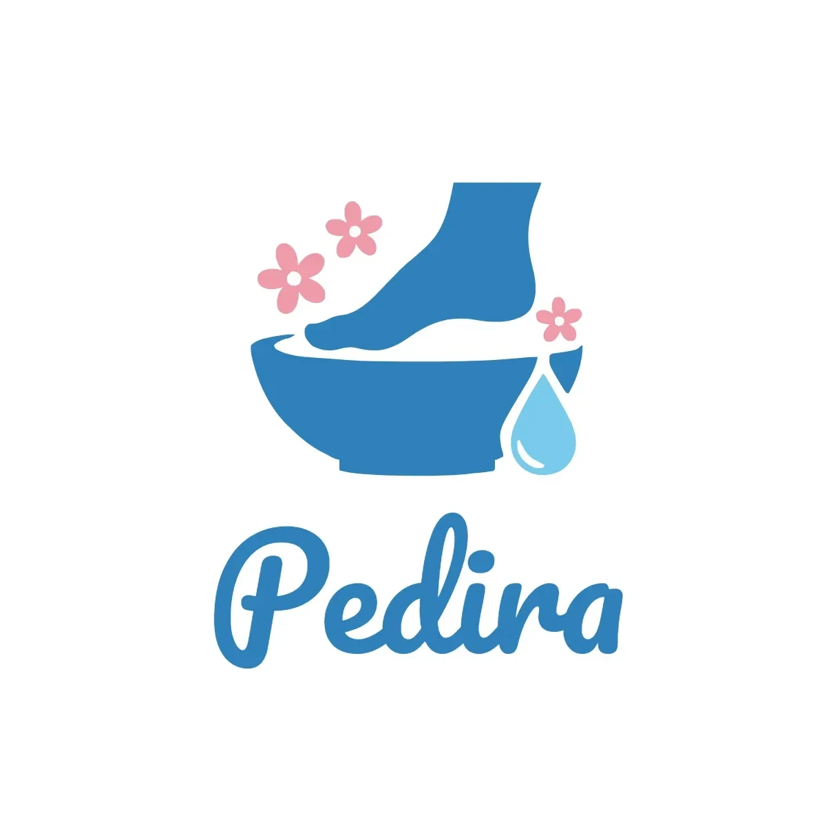 Free Pedicure Logo Template
