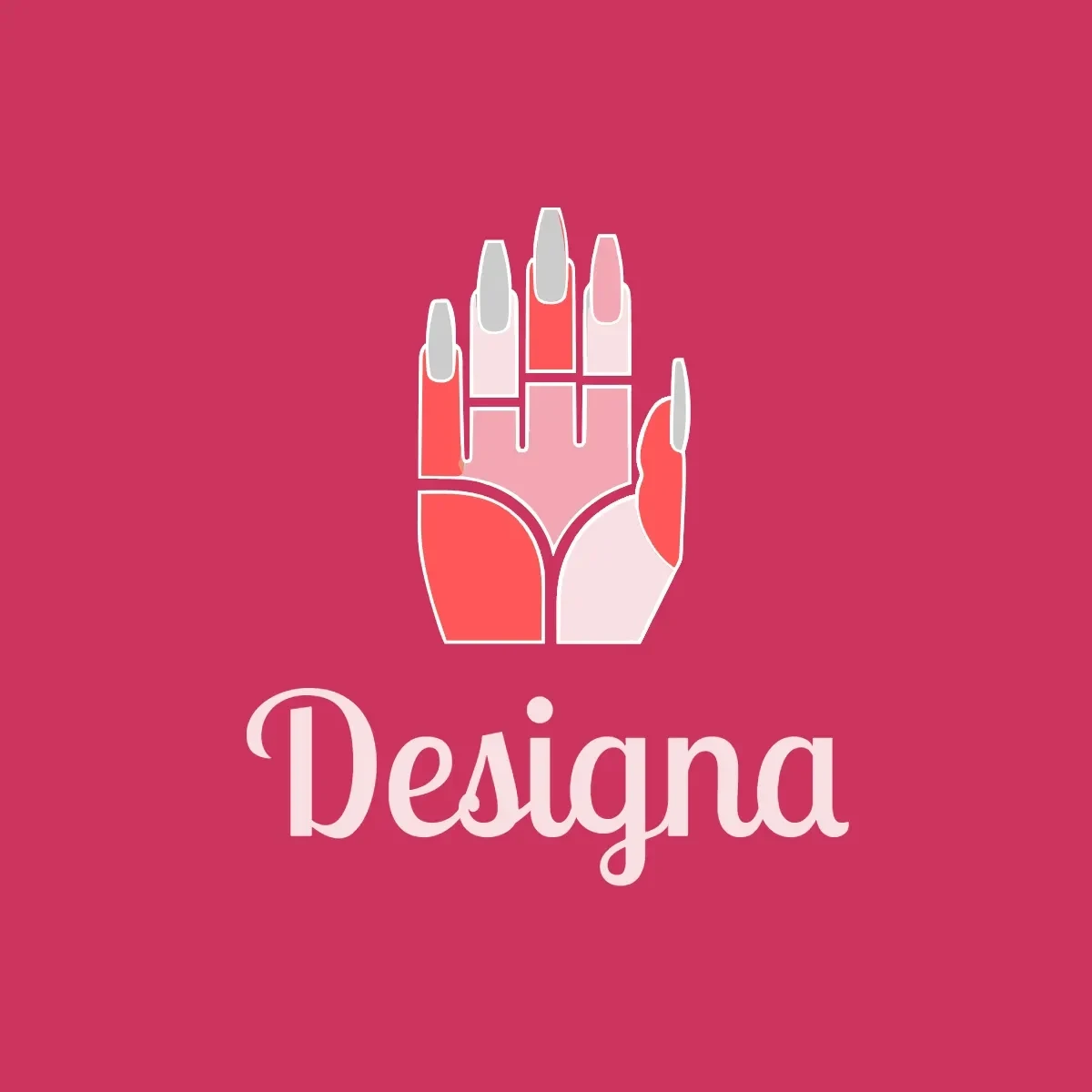 Free Nail Design Logo Template