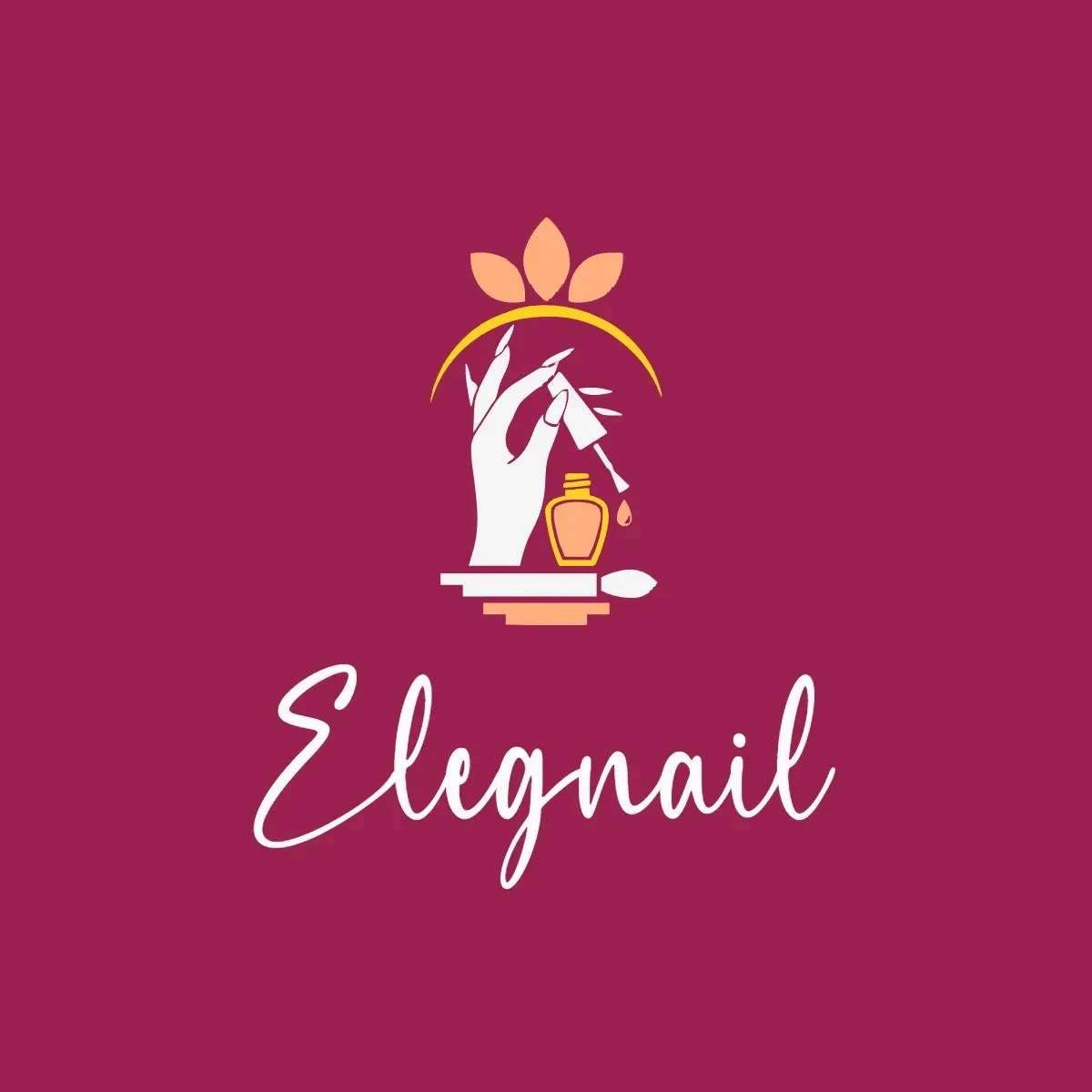 Free Elegant Nail Salon Logo Template